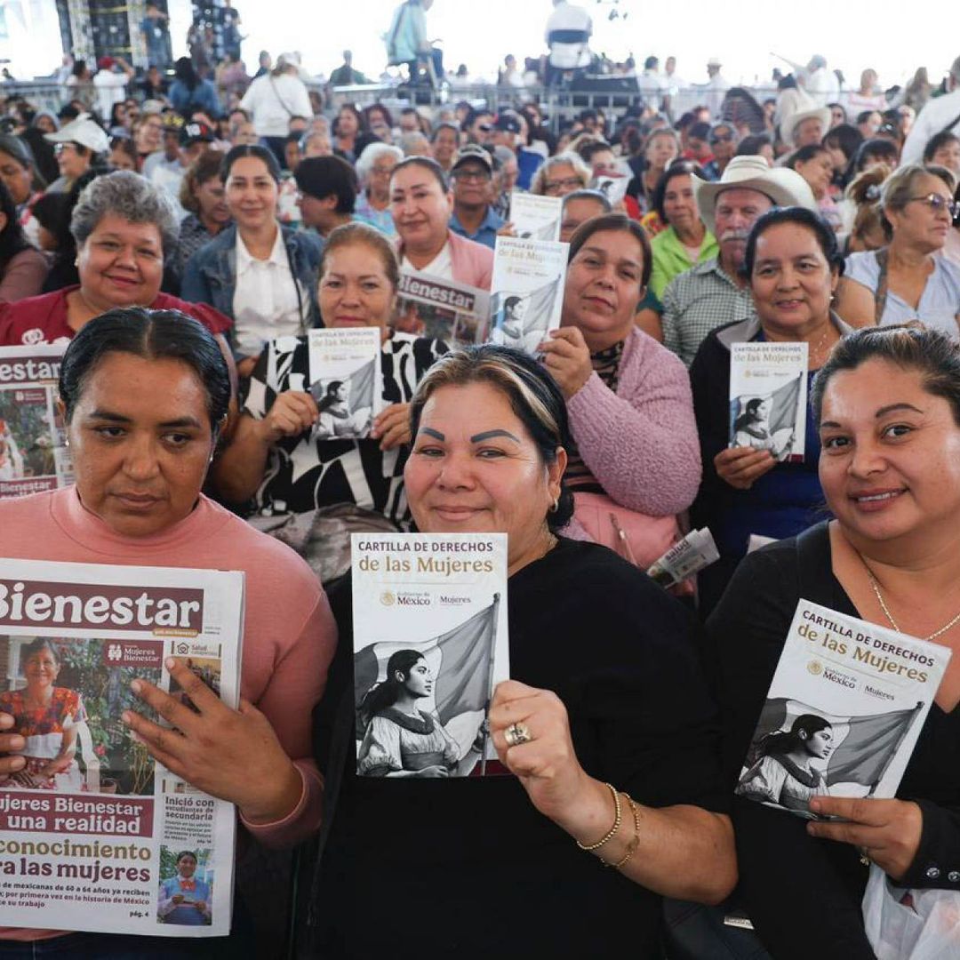 Beneficiarias del programa Mujeres Bienestar. Foto: Cuartoscuro/ Archivo